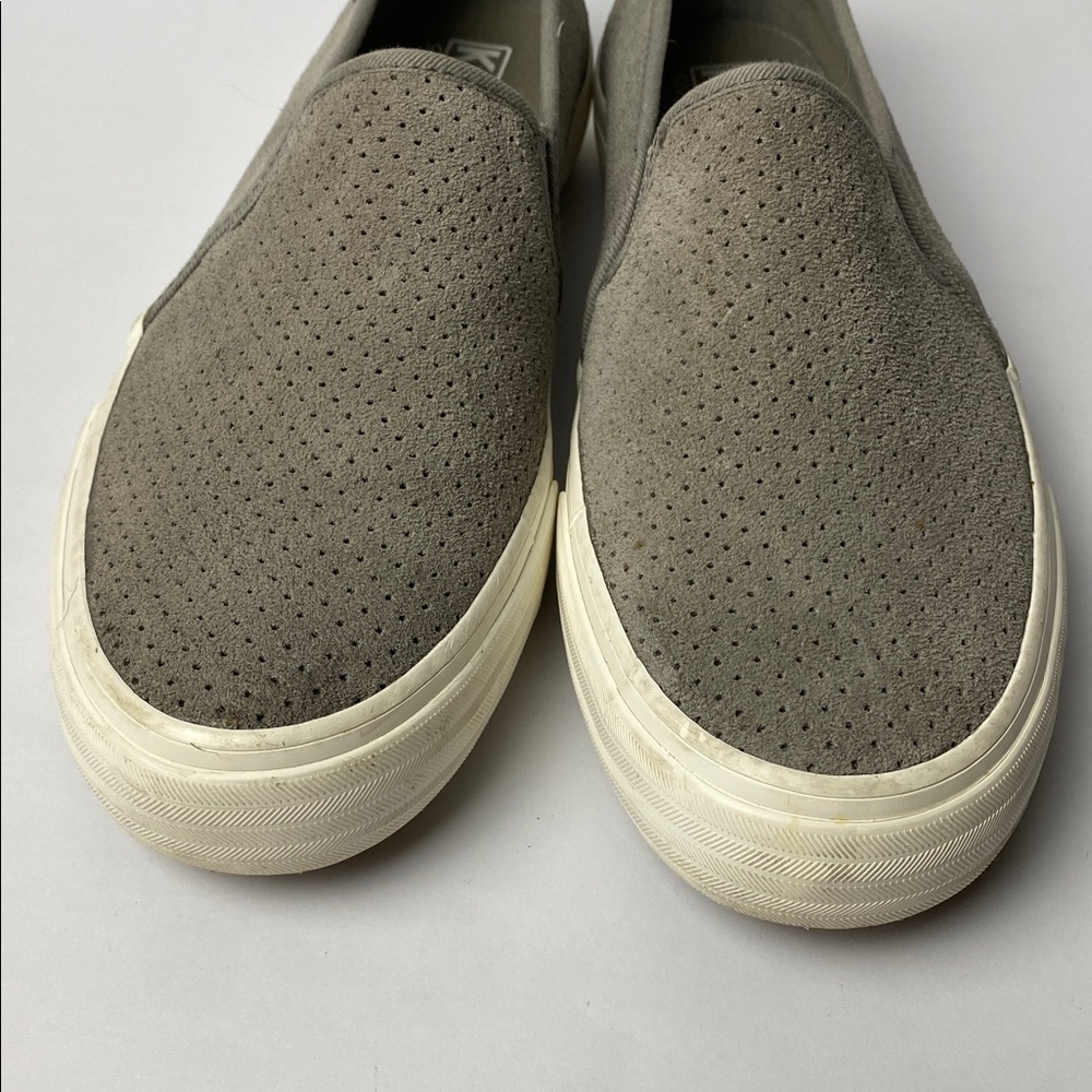 Keds Women's Gray Slip On Sneakers 9 - Picture 3 of 9